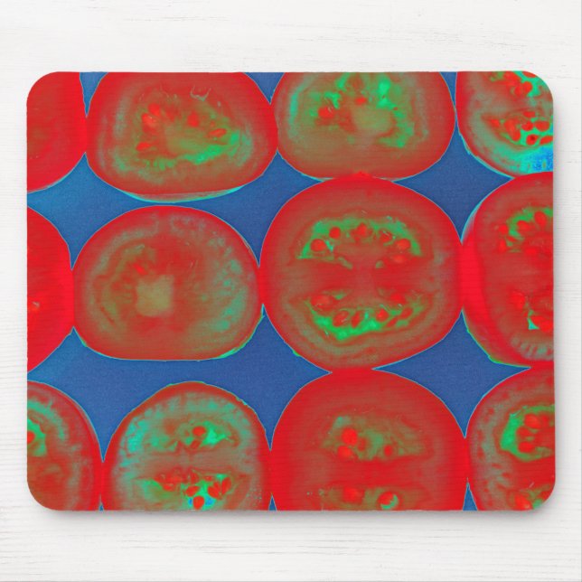 Tomatenscheiben Mousepad (Vorne)