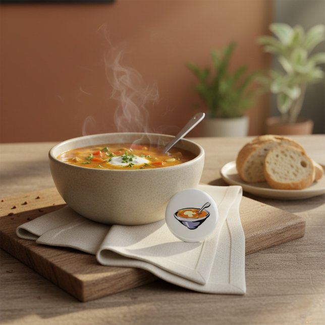 Tomatensuppe mit Löffel Button (Von Creator hochgeladen)