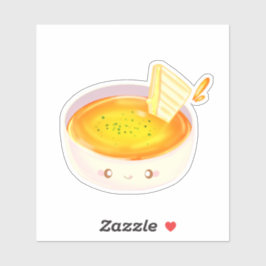 Tomatensuppe und gegrilltes Käsesandwich Aufkleber