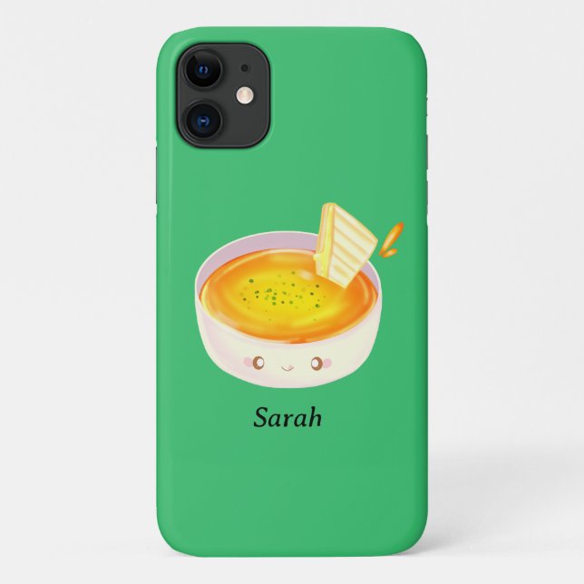 Tomatensuppe und gegrilltes Käsesandwich Case-Mate iPhone Hülle (Rückseite)