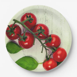 Tomatenweine Pappteller