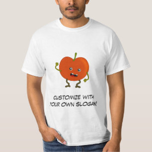 Tomato: Bad Fruit Gang mit anpassbarem Text T-Shirt