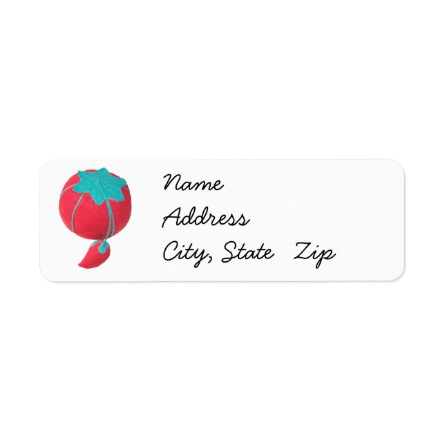 Tomato Button Cushion Labels (Vorne)