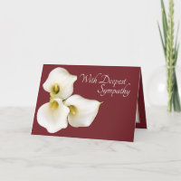 Tomato Color Background Calla Lilies Beileid