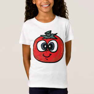 Tomato Face Girls T - Shirt