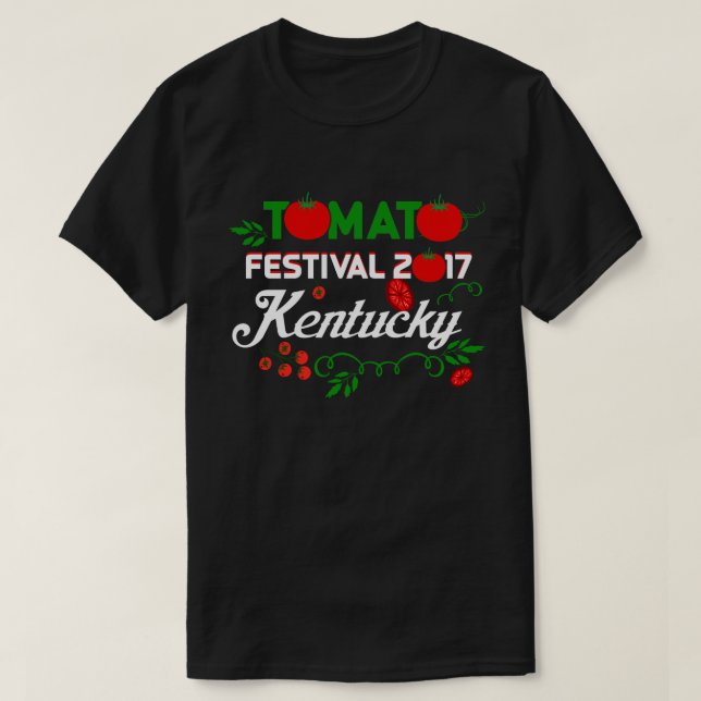Tomato Festival 2017 Kentucky  T-Shirt (Design vorne)