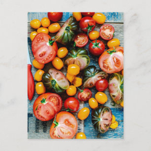 Tomato Foto Postcard Postkarte