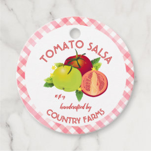 Tomato Fruchtkonservierung Jar Label