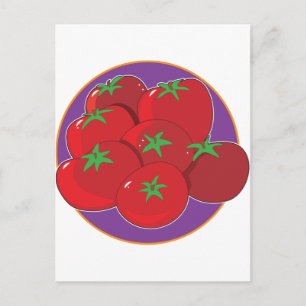 Tomato Graphic Postkarte