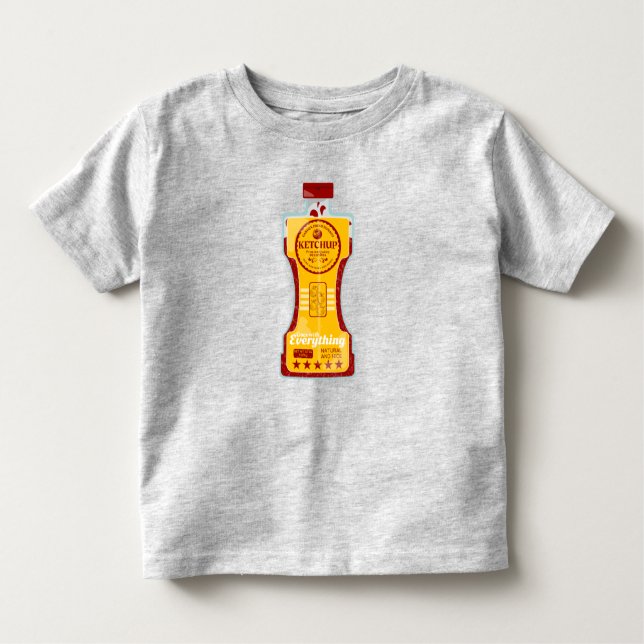 Tomato Ketchup Kleinkind T-shirt (Vorderseite)