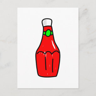 Tomato Ketchup Postkarte