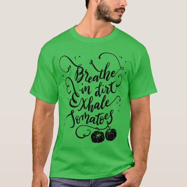 Tomato Lover Gardener Growing Foodomatoes friends T-Shirt (Vorderseite)