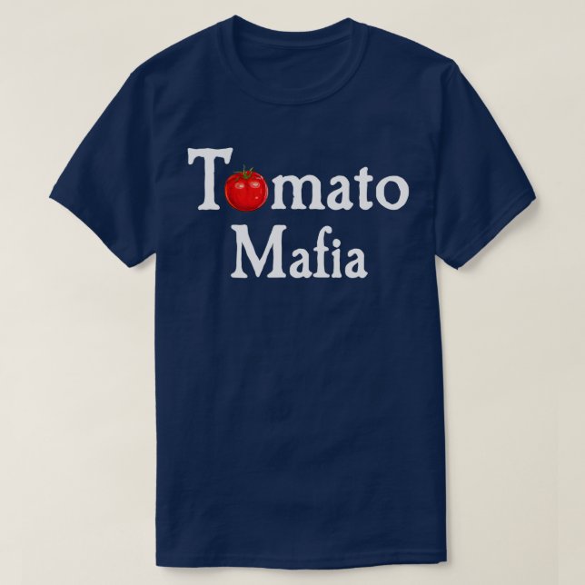 Tomato Mafia Funny Garening Lover Graphic TShirt (Design vorne)