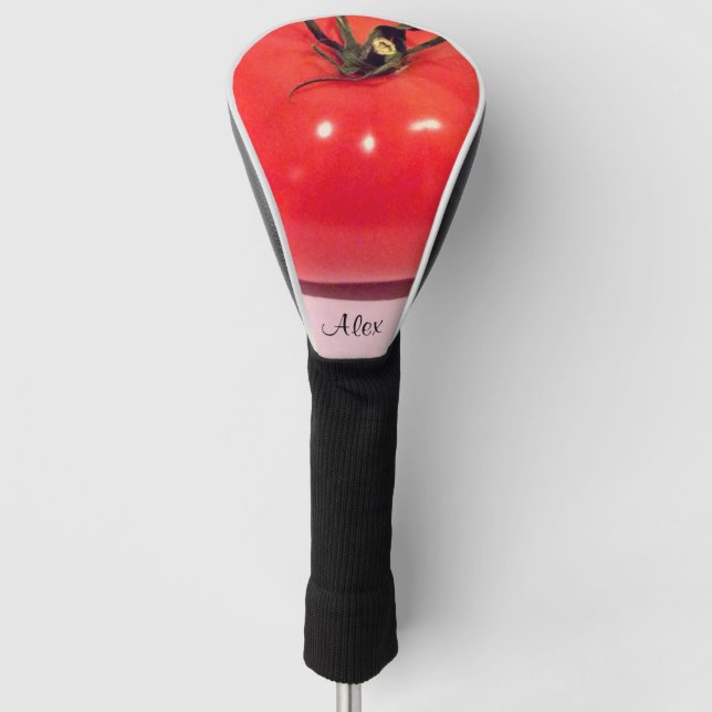 Tomato Red Delicious (Name) 4Alex Golf Head Cover Golf Headcover (Vorderseite)