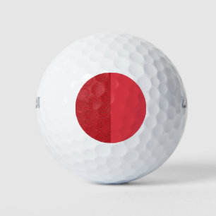 Tomato Red Dual-Tone Custom Golf Balls Golfball