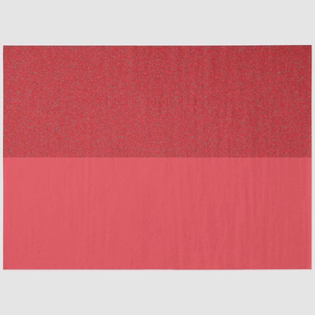 Tomato Red Duo Texturpapier - Anpassbar Seidenpapier (Vorderseite)