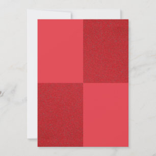Tomato Red Grid Card - Modernes, individuelles Des Save The Date