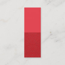 Tomato Red Half Noise Business Card - Anpassbar