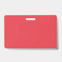 Tomato Red Individuelle Name Abzeichen