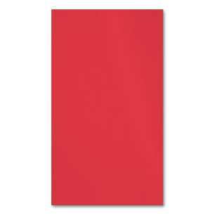 Tomato Red Magnetic Business Card - Anpassbar Magnetische Visitenkarte