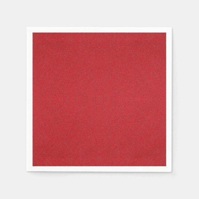 Tomato Red Noise Effect Paper Napkin - Anpassen Serviette (Vorderseite)