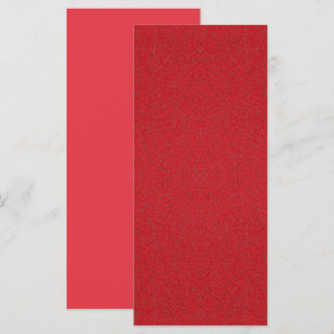 Tomato Red Noise Flat Cards - Anpassbar