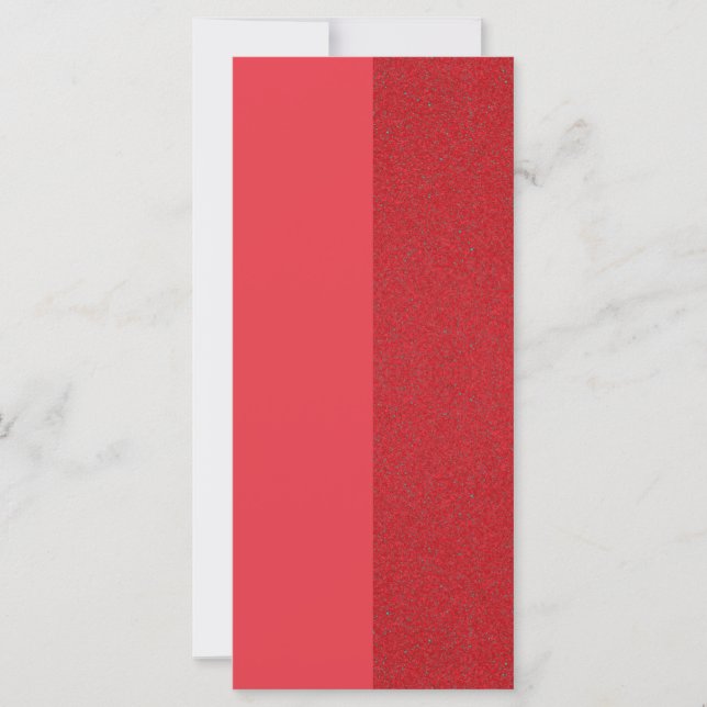 Tomato Red Noise Flat Cards Bulk - Anpassbar (Vorderseite)