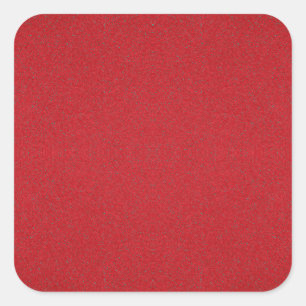 Tomato Red Speckle Vinyl Square Sticker (Custom)