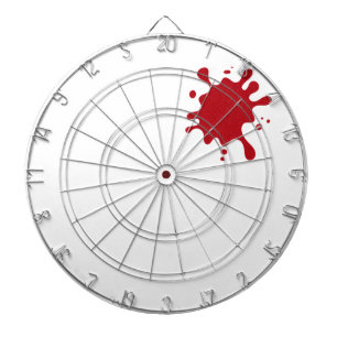 Tomato Red Splash Benutzerdefiniertes Dartboard Dartscheibe