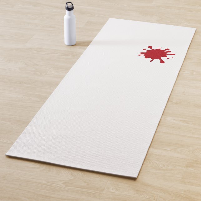 Tomato Red Splash Individueller Yogamatte (Beispiel)