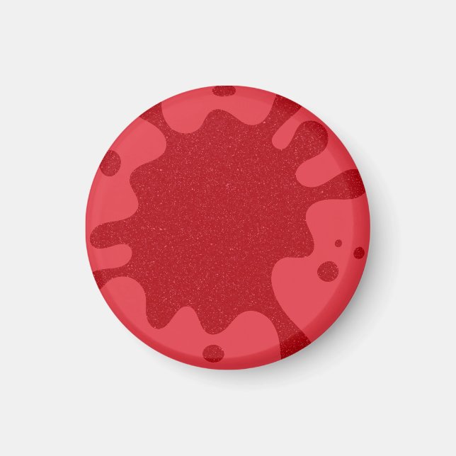Tomato Red Spritzer Custom Magnet (Vorne)