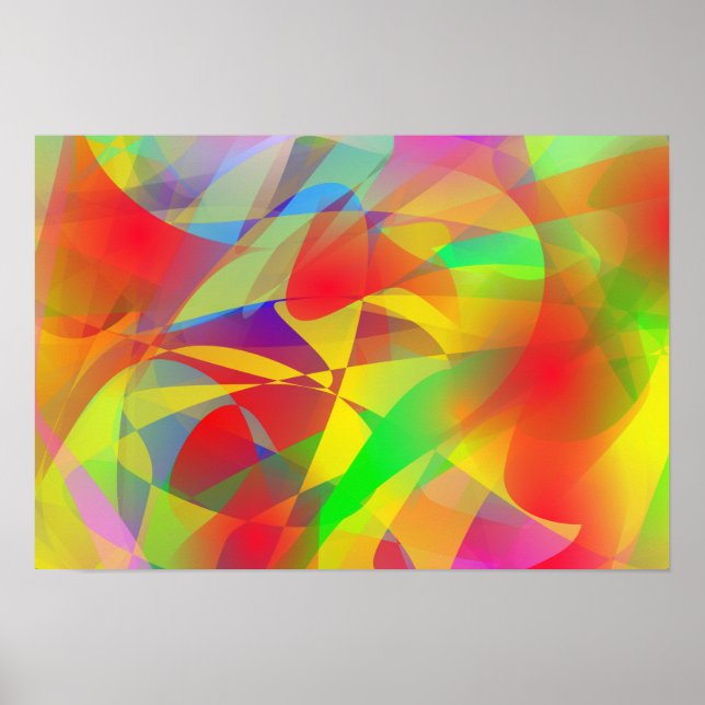 Tomato Salad Art Poster (Vorne)
