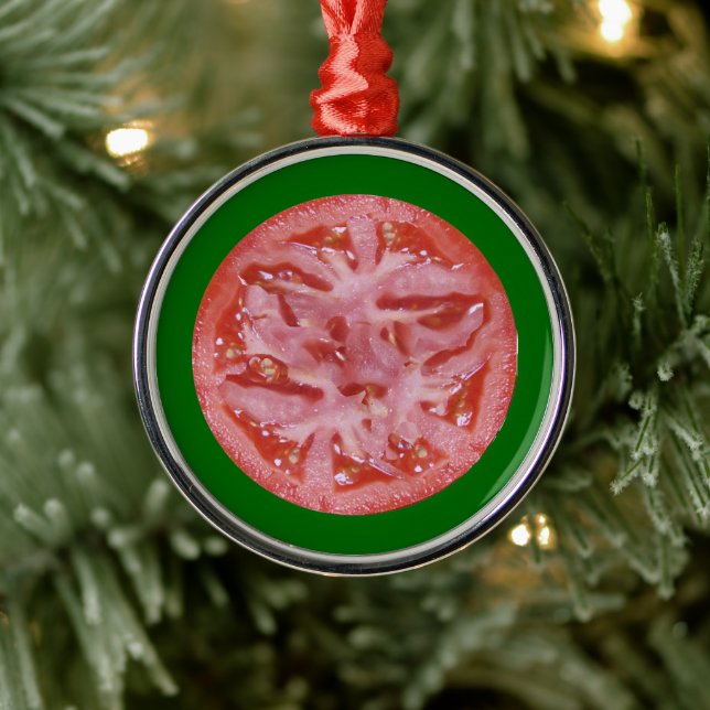 Tomato Slice Ornament (Baum)