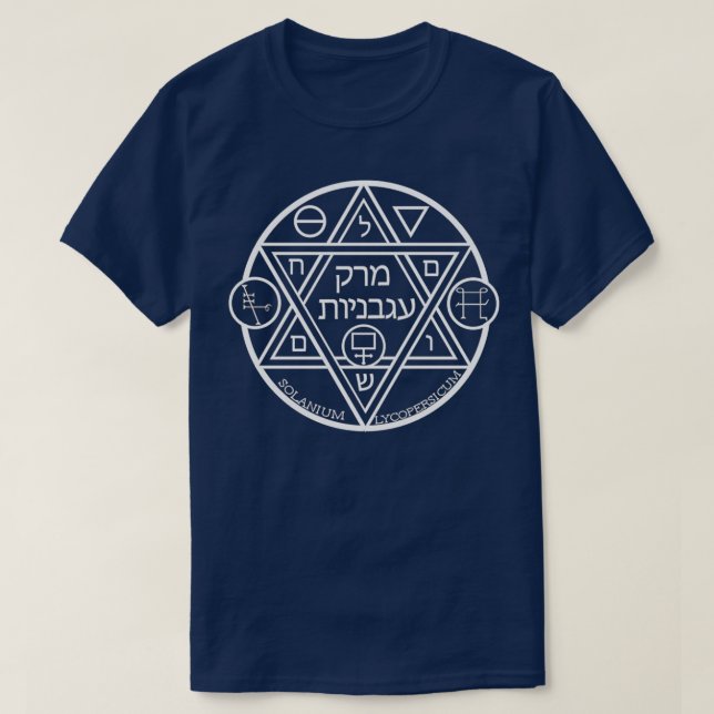 Tomato Soup Alchemy Sigil T-Shirt (Design vorne)