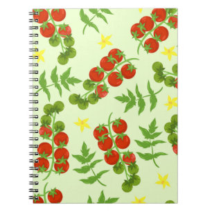 Tomato Tango: Vintager Gemüseaufdruck Notizblock