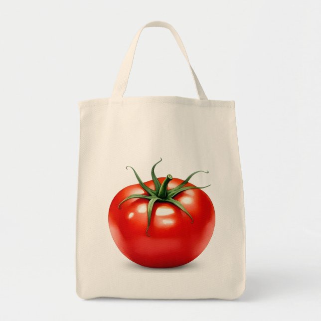 Tomato Tote Bag Tragetasche (Vorne)
