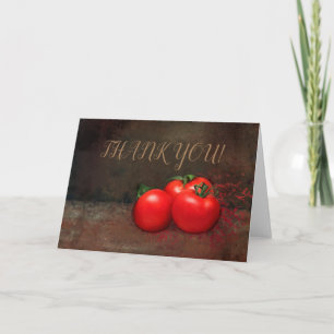 Tomato Trio Danke Karte