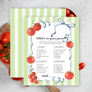 Tomato - Was steckt in deinem Baby-Duschspiel