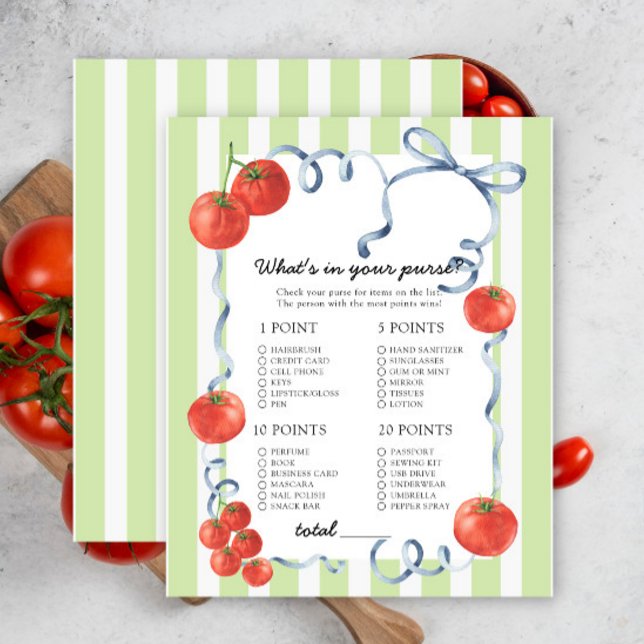 Tomato - Was steckt in deinem Baby-Duschspiel (Von Creator hochgeladen)