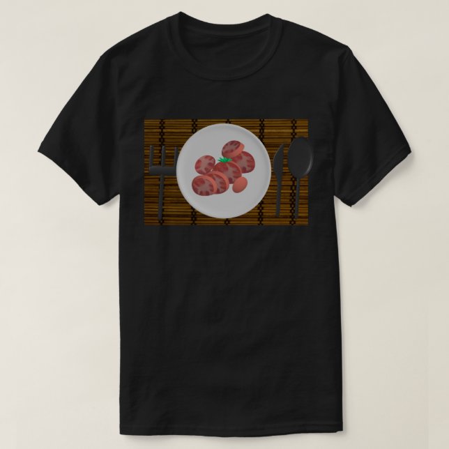 Tomatoes on a Plate T-shirt (Design vorne)