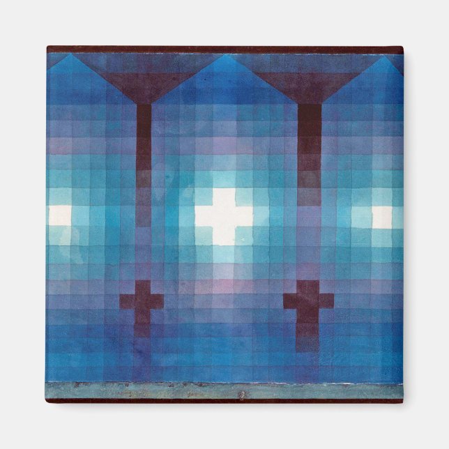 Tomb in Three, Klee Magnet (Vorne)