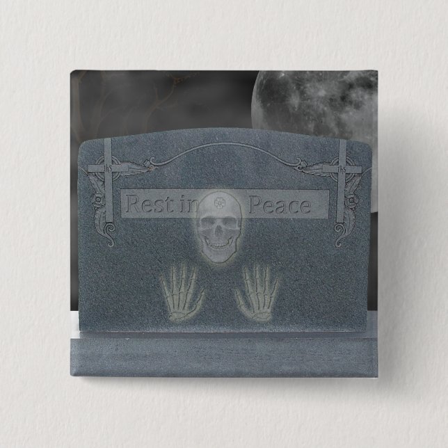 Tomb Stone Button (Vorderseite)