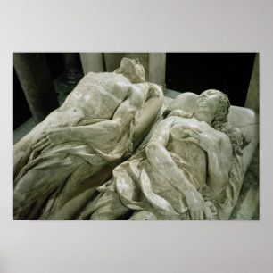 Tomb von Catherine de Medici und Henri II Poster