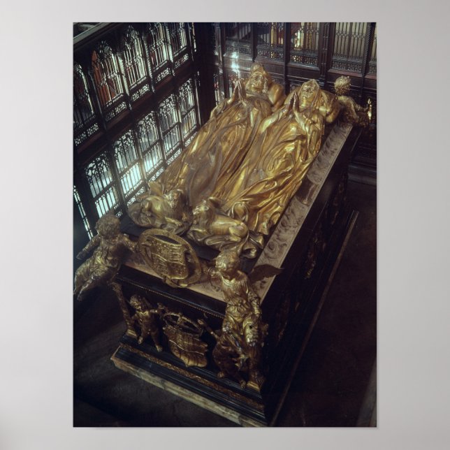Tomb von Henry VII und seiner Ehefrau Poster (Vorne)