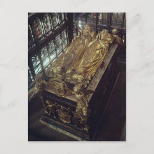 Tomb von Henry VII und seiner Ehefrau Postkarte