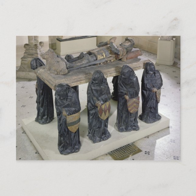 Tomb von Philippe Pot Postkarte (Vorderseite)