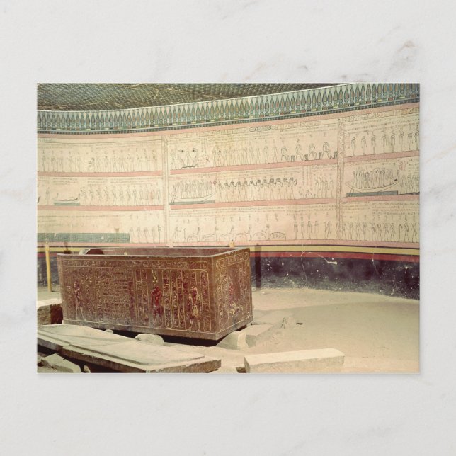Tomb von Tuthmosis III Postkarte (Vorderseite)