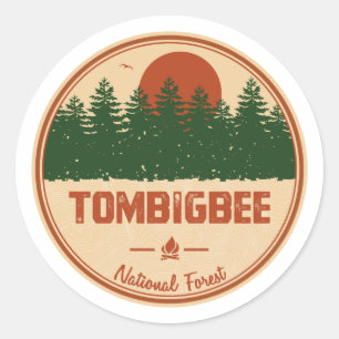 Tombigbee National Forest Runder Aufkleber