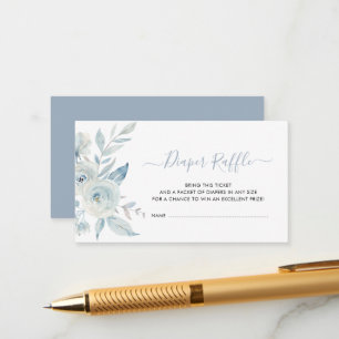 Tombola in blühender Blütenblütenblüte Begleitkarte