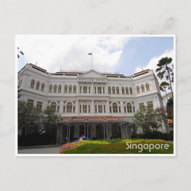 Tombola singapore postkarte (Vorderseite)
